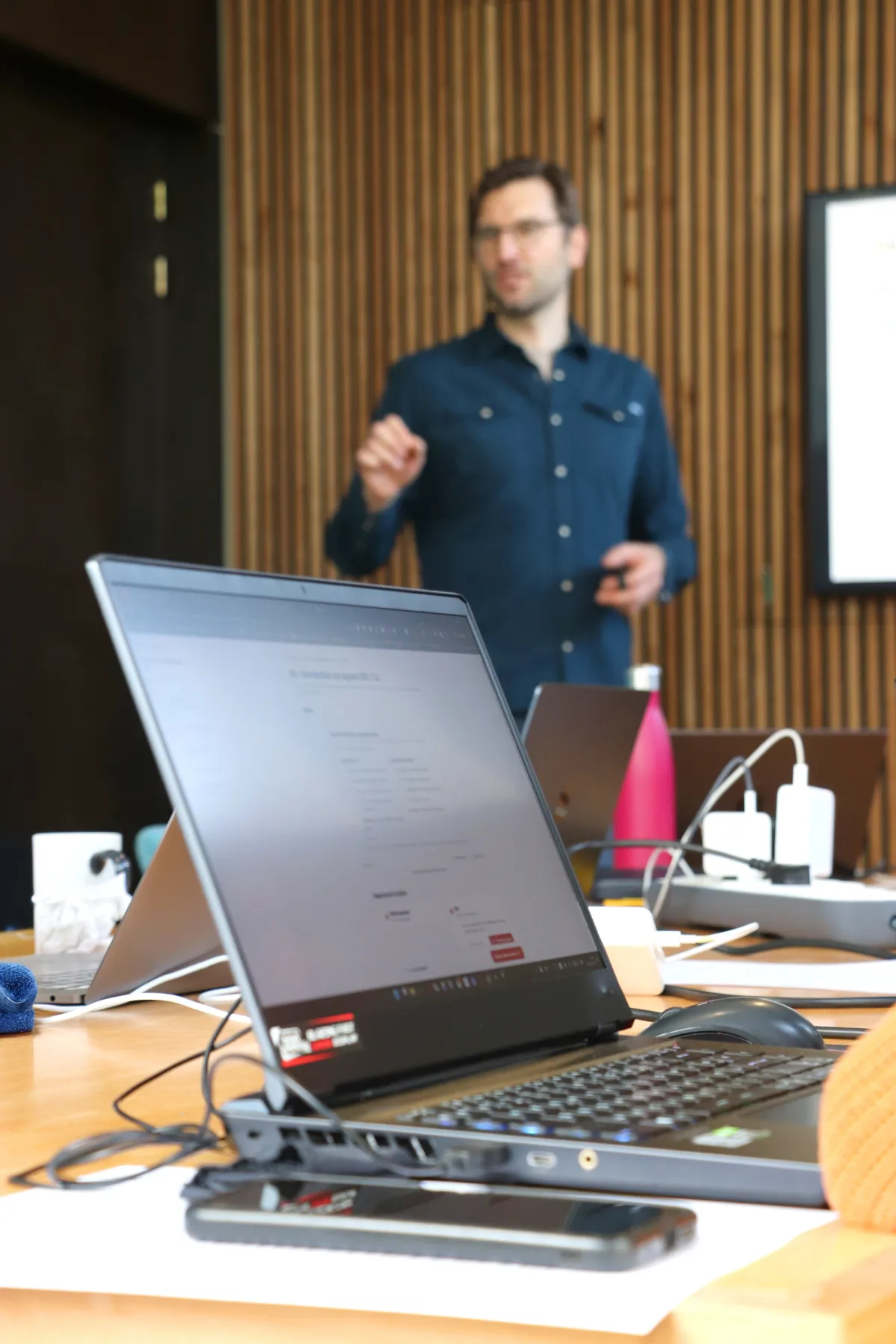 Session de formation sur mesure en entreprise