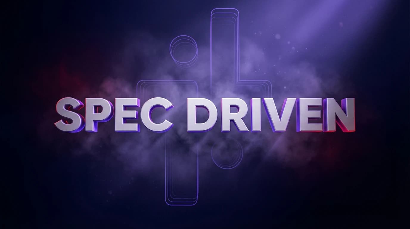 Visualisation du passage du vibe coding chaotique vers le spec-driven development structuré avec les 4 frameworks majeurs AIDD 2026